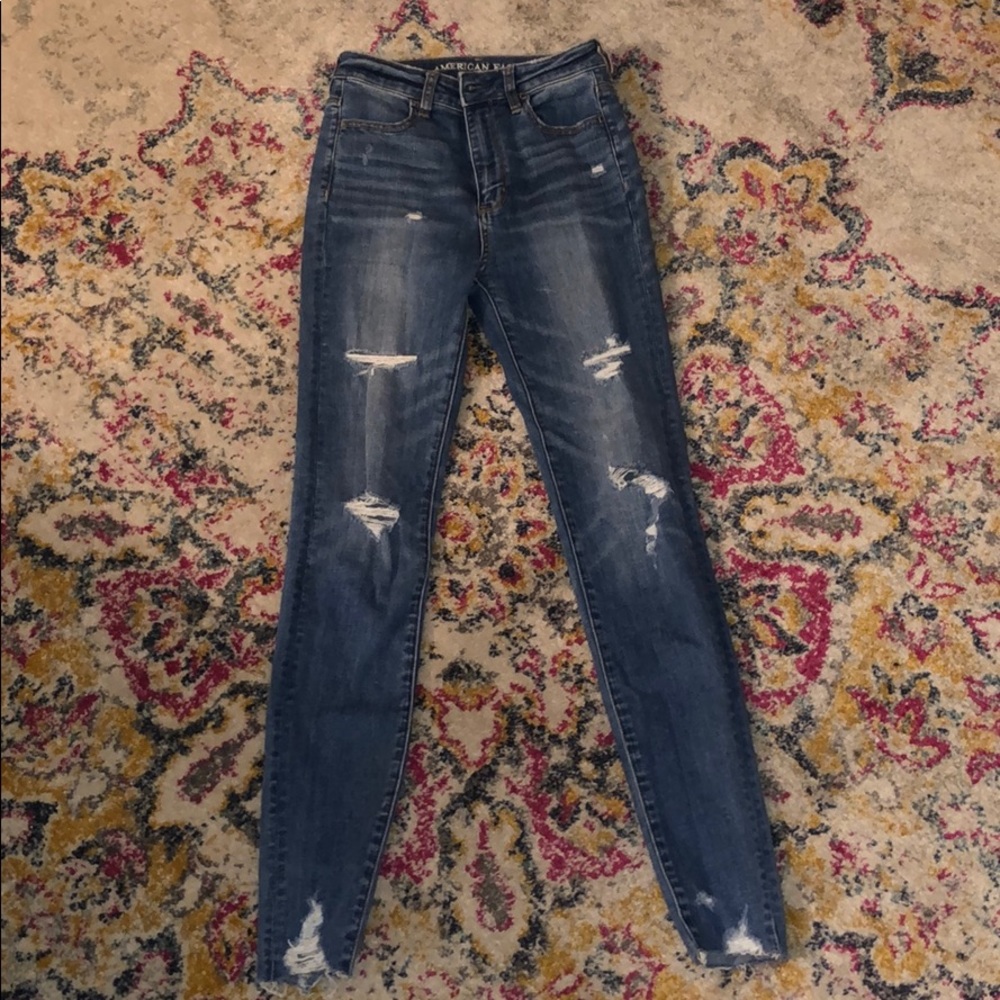 American Eagle High Rise Jegging